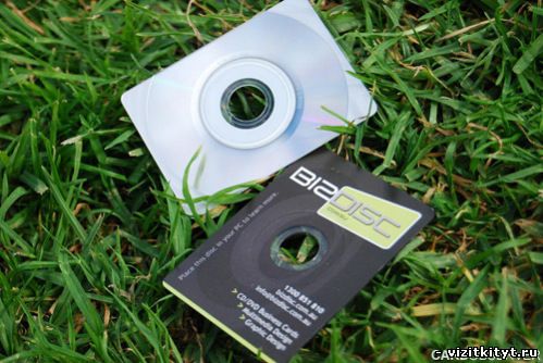 Оригинальная визитка CD диск